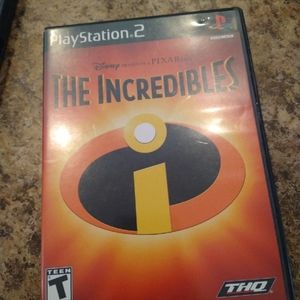 The Incredibles Disney PS2 vintage game